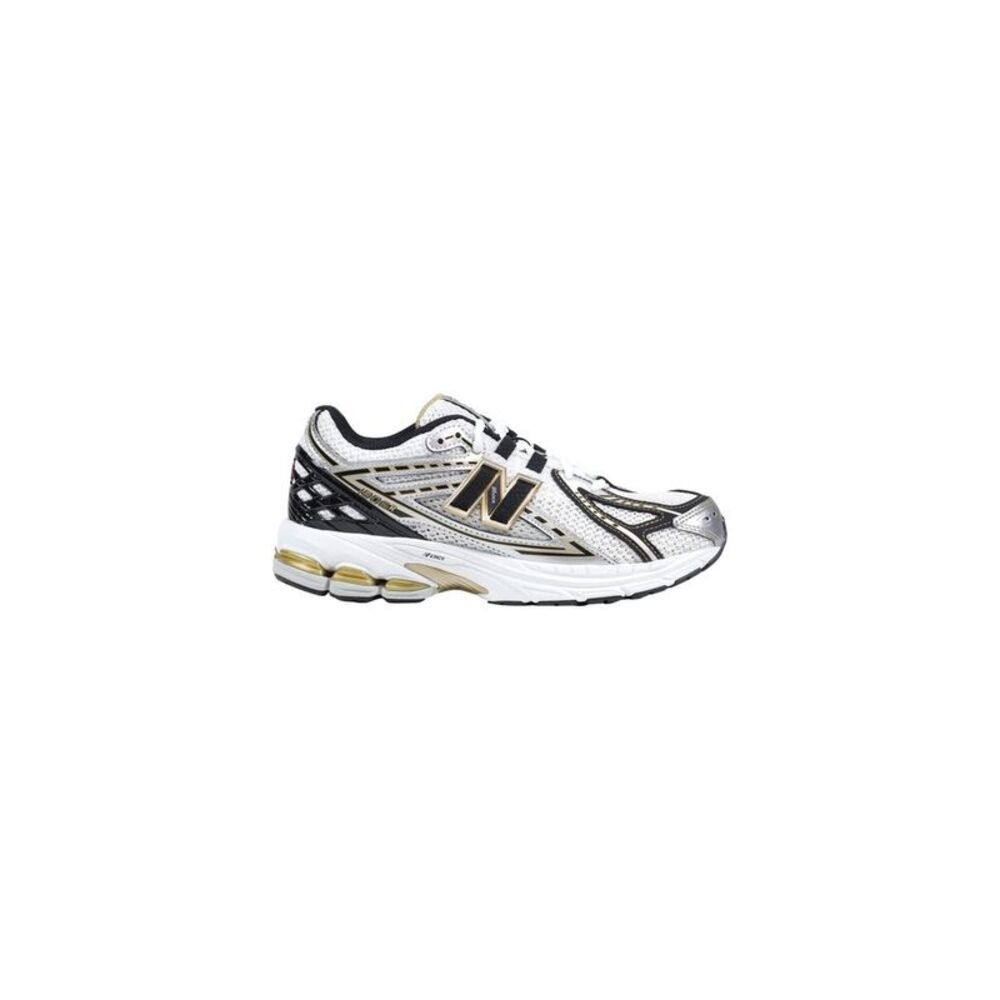 New Balance Silver Synthetic Athletic Women's Sneakers